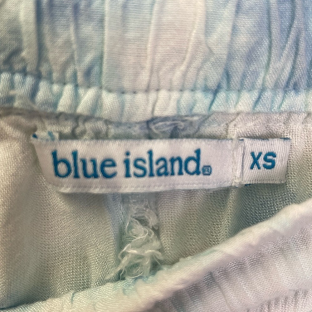 Blue Island Blue/White Jogger pants Size Extra Small - Picture 9 of 9
